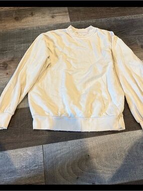 Women's Crewneck Sweater - Cream